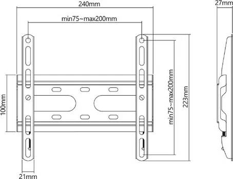 SENCOR NOSAČ ZA TV FIKSNI 23-42 SHO 4200 (2 / 2)