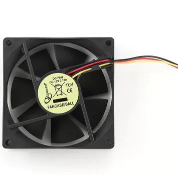 GEMBIRD VENTILATOR ZA KUĆIŠTE 80X80X25MM, 3-PINA, FANCASE (1 / 4)