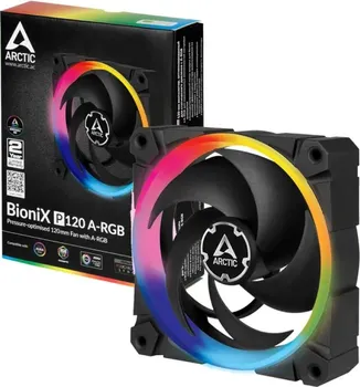 ARCTIC BIONIX P120 A-RGB 120 MM A-RGB PWM FAN, 7-PIN-CONNECTOR, 400-2300 RPM (1 / 1)