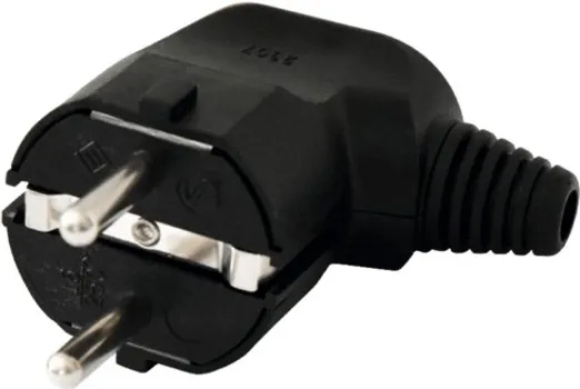 HOME STRUJNI UTIKAČ, SCHUKO CRNI, 21877/NPD 1/BK (1 / 1)