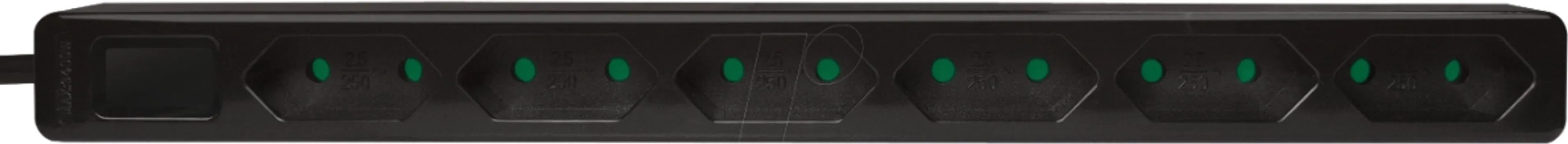 LOGILINK PRODUŽNI KABAL 1.5M, 6 UTIČNICA (2 / 2)