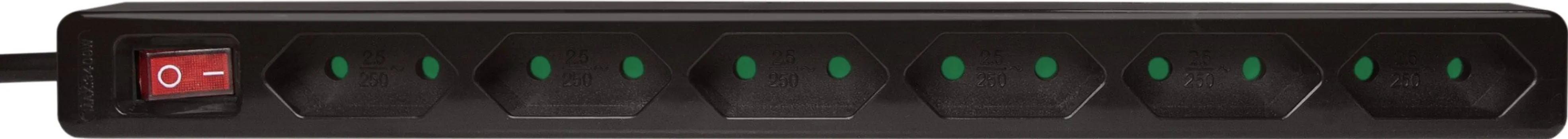 LOGILINK PRODUŽNI KABAL 1.5M, 6 UTIČNICA SA PREKIDAČEM (2 / 2)