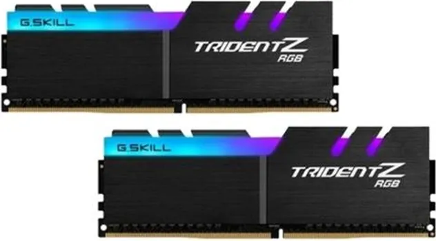 G.SKILL DIMM DDR4 16GB (2x8) / 3600MHz F4-3600C18D-16GTZRX TRIDENT Z RGB