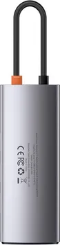 BASEUS METAL GLEAM 6-U-1 HUB (CAHUB-CW0G) 135163 BASEUS METAL GLEAM 6-U-1 HUB (CAHUB-CW0G) - USB C NA 3XUSB 3.0, 1XHDMI, 1XRJ45, 1XPD (5 / 8)