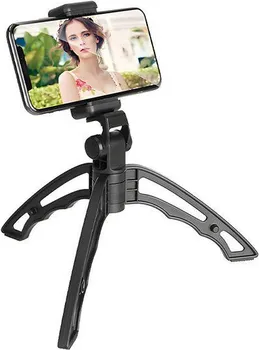 APEXEL APL-JJ04 POSTOLJE ZA TELEFON - MATERIJAL: ABS PLASTIKA + NERĐAJUĆI ČELIK + GUMA - BOJA: CRNA - ZA MOBILNE TELEFONE I DIGITALNE SLR FOTOAPARATI (1 / 4)