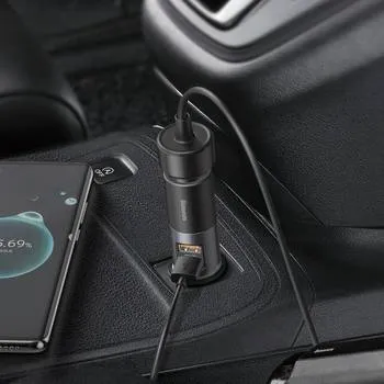 BASEUS SHARE CAR CHARGER 120W (CCBT-D0G) (4 / 7)