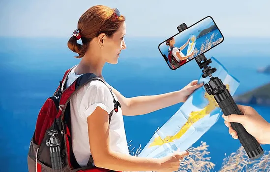 APEXEL APL-JJ025 FLEKSIBILNI TRIPOD + GOPRO ADAPTER - DIMENZIJE: 260 × 90 × 52 MM - MATERIJAL: ALUMINIJUM + ABS PLASTIKA - TEŽINA: 222 G (4 / 9)