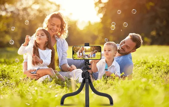 APEXEL APL-JJ025 FLEKSIBILNI TRIPOD + GOPRO ADAPTER - DIMENZIJE: 260 × 90 × 52 MM - MATERIJAL: ALUMINIJUM + ABS PLASTIKA - TEŽINA: 222 G (5 / 9)