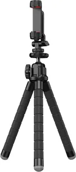 APEXEL APL-JJ025 FLEKSIBILNI TRIPOD + GOPRO ADAPTER - DIMENZIJE: 260 × 90 × 52 MM - MATERIJAL: ALUMINIJUM + ABS PLASTIKA - TEŽINA: 222 G (7 / 9)