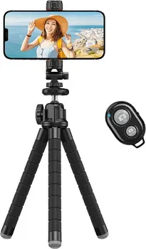 APEXEL APL-JJ025 FLEKSIBILNI TRIPOD + GOPRO ADAPTER - DIMENZIJE: 260 × 90 × 52 MM - MATERIJAL: ALUMINIJUM + ABS PLASTIKA - TEŽINA: 222 G (9 / 9)