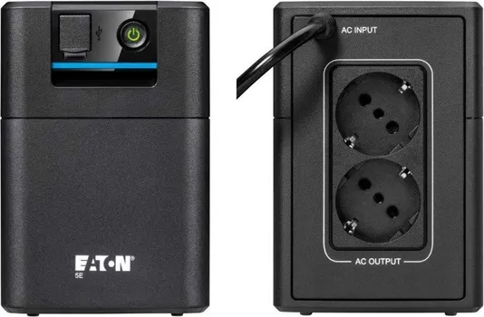 EATON 5E GEN2 UPS USB DIN, 900 VA, 480 W, INPUT: SCHUKO, OUTPUTS: (2) SCHUKO, TOWER (1 / 6)