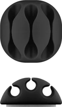 GOOBAY ORGANIZER ZA KABLOVE 3 KANALA, BLACK (3 / 8)