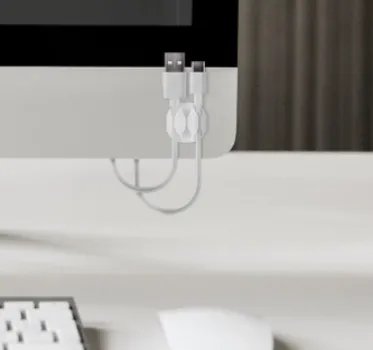 GOOBAY ORGANIZER ZA KABLOVE 3 KANALA, BLACK (6 / 8)