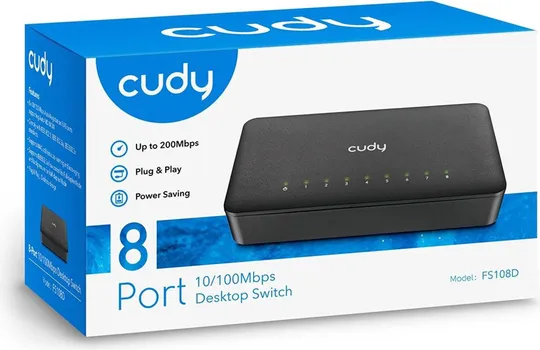 CUDY FS108D 8PORT SWITCH FS108D 8PORT SWITCH (4 / 5)