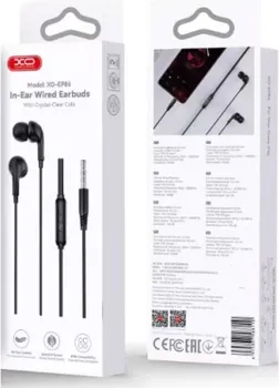 XO IN-EAR SLUŠALICE SA MIKROFONOM EP86 BLACK (2 / 2)