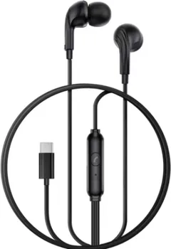 XO IN-EAR SLUŠALICE SA MIKROFONOM TYPE-C MUSIC EP82 BLACK (1 / 1)