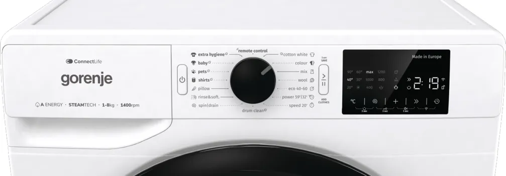 GORENJE WPNEI 84 A1SWIFI | 8KG/ 1400OB/MIN / 15 PROGRAMA (13 / 19)