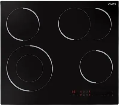 VIVAX BH-04MDOVC UGRADNA KERAMIČKA PLOČA , 4 ZONE(1 PROŠIRIVA), TOUCH CONTROL (3 / 9)