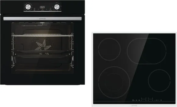 GORENJE BLACK STEAM SET BOSX6737E06BG+ECT43X (1 / 5)