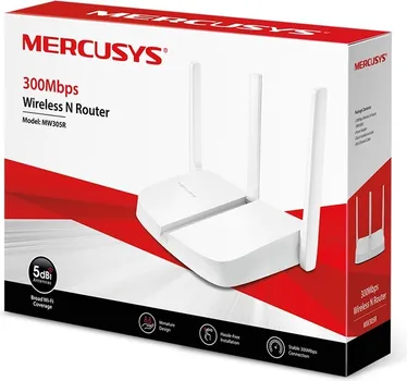 MERCUSYS 300MBPS WIRELESS NROUTER, 3X5DBI FIXED OMNIDIRECTIONAL ANTENNAS (3 / 4)