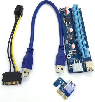 PCI-E RISER PCI-E EKSTENDER RISER 1X TO 16X RISER CARD (1 / 1)