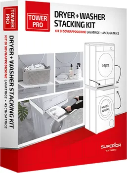 SUPERIOR POLICA ZA PERILICU I SUŠILICU S LADICOM TOWER PRO (4 / 4)