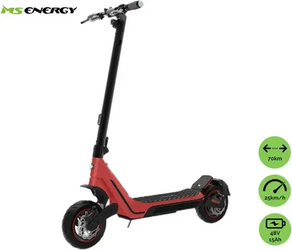 MS ENERGY MENTOR RED [60km max / 25 km/h / 500W / 120kg max] (9 / 12)