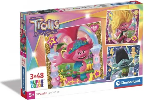 CLEMENTONI 25292 3X48 SQUARE TROLLS (1 / 1)