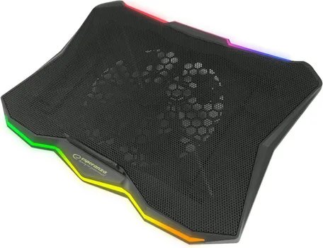 ESPERANZA EGC110 LAPTOP KULER │ LED POZADINSKO OSVJETLJENJE │ USB NAPAJANJE │ KOMPATIBILNA SA LAPTOPOVIMA DO 17 INČA │ 63.2 CFM │ 800RPM (1 / 6)