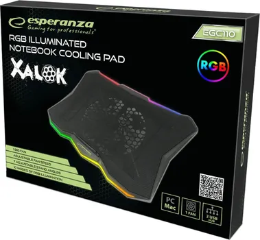 ESPERANZA EGC110 LAPTOP KULER │ LED POZADINSKO OSVJETLJENJE │ USB NAPAJANJE │ KOMPATIBILNA SA LAPTOPOVIMA DO 17 INČA │ 63.2 CFM │ 800RPM (6 / 6)