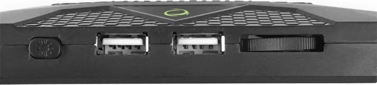 ESPERANZA EGC107 GAMING LAPTOP KULER SA STALKOM ZA TELEFON │ RGB LED POZADINSKO OSVJETLJENJE │ USB NAPAJANJE │ KOMPATIBILAN SA LAPTOPOVIMA DO 17-INCHA │ 65CFM (3 / 4)