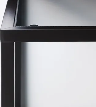 IKEA VITTSJÖ SET STOČIĆA, 2 KOM., CRNOSMEĐA/STAKLO, 90X50CM (5 / 6)