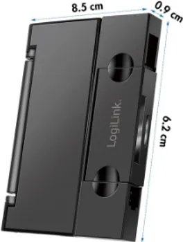 LOGILINK CR0049 USB ČITAČ KARTICA, BLACK P BRZ I KOMPAKTAN ČITAČ KARTICA ZA MEMORIJSKE KARTICE BRZI PRIJENOS PODATAKA USB 3.2 GEN 1 VERZIJA KONEKTOR A: USB TY (2 / 2)