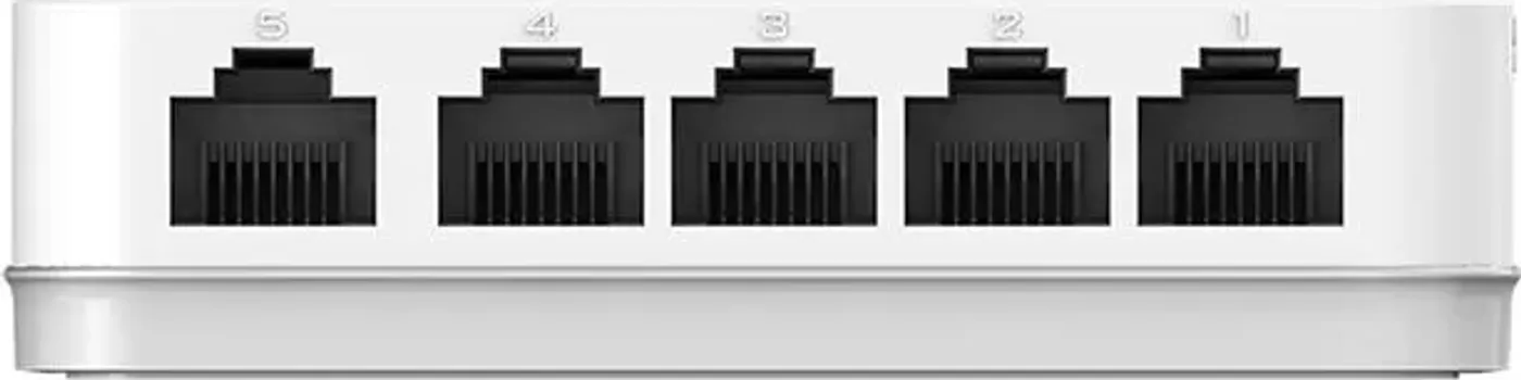 D-LINK 5-PORT NEUPRAVLJIV SWITCH, GO-SW-5G/E DGS-1005A, 5X 10/100/1000MBPS, DESKTOP, FIKSNA KONFIGURACIJA, 1U, UNAMANAGED, LAYER 2, NAPAJANJE VANJSKO (3 / 4)
