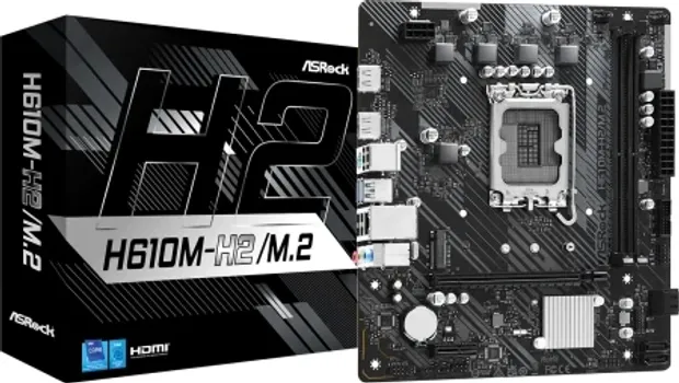 ASROCK MB H610M-H2/M.22XDDR4, M.2, 4XSATA, 2XHDMIMICROATX (1 / 1)