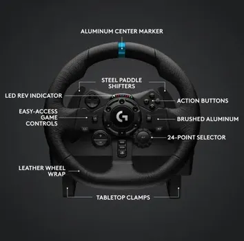 LOGITECH VOLAN G923 DRIVING FORCE + SHIFTER DRIVING FORCE (10 / 14)
