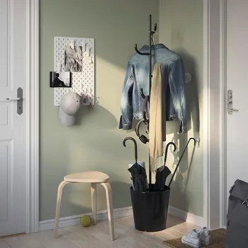 IKEA ÄLGANÄS ČIVILUK, CRNA, 173X33 CM (5 / 6)