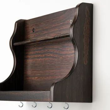 IKEA LEVLA ZIDNI ORGANIZATOR, TAMNOSMEĐA, 28X9X21 CM (5 / 6)