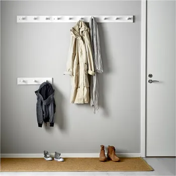 IKEA KUBBIS ZIDNI ČIVILUK S 3 ZAKAČKE, BIJELA (2 / 4)