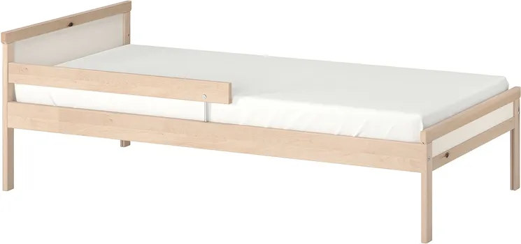 IKEA SNIGLAR OKVIR S LETVIČASTOM OSN. KREVETA, BUKOVINA, 70X160 CM (1 / 7)