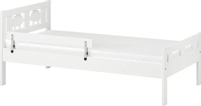 IKEA KRITTER OKVIR S LETVIČASTOM OSN. KREVETA, BIJELA, 70X160 CM (1 / 3)