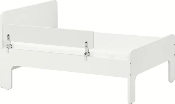 IKEA SLÄKT / NATTAPA PRODUŽ OKV KREV SA ZAŠ OG+LETV. OSN, BIJELA, 80X200 CM (1 / 4)