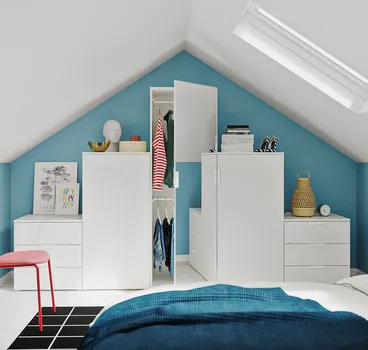 IKEA HJÄLPA PODESIVA ŠIPKA ZA VJEŠALICE, BIJELA, 60-100 CM (3 / 3)