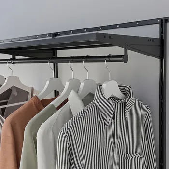 IKEA BOAXEL MONTAŽNA ŠINA, BOJA ANTRACITA, 62 CM (2 / 3)