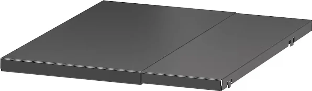 IKEA BOAXEL PODESIVA POLICA, BOJA ANTRACITA, 20-30 CM (1 / 2)