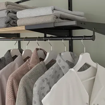 IKEA BOAXEL PODESIVA POLICA, BOJA ANTRACITA, 20-30 CM (2 / 2)