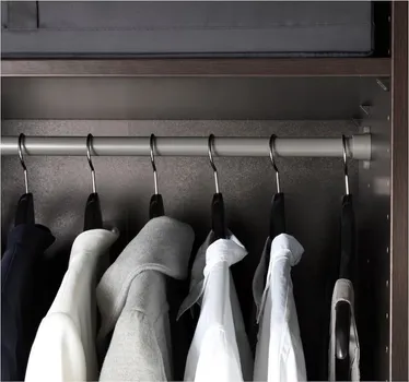 IKEA KOMPLEMENT ŠIPKA ZA VJEŠALICE, TAMNOSIVA, 100 CM (4 / 4)