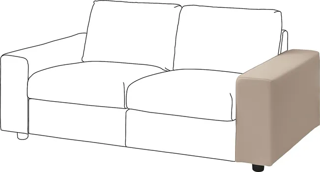 IKEA VIMLE NAVLAKA ZA RUKOHVAT, ŠIROKO/HALLARP BEŽ (2 / 2)