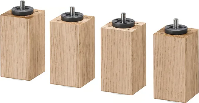 IKEA BURFJORD NOGAR, HRASTOVINA, 10 CM (1 / 2)