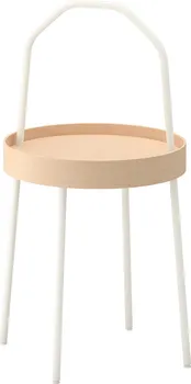 IKEA BURVIK POMOĆNI STOČIĆ, BIJELA, 38 CM (1 / 9)